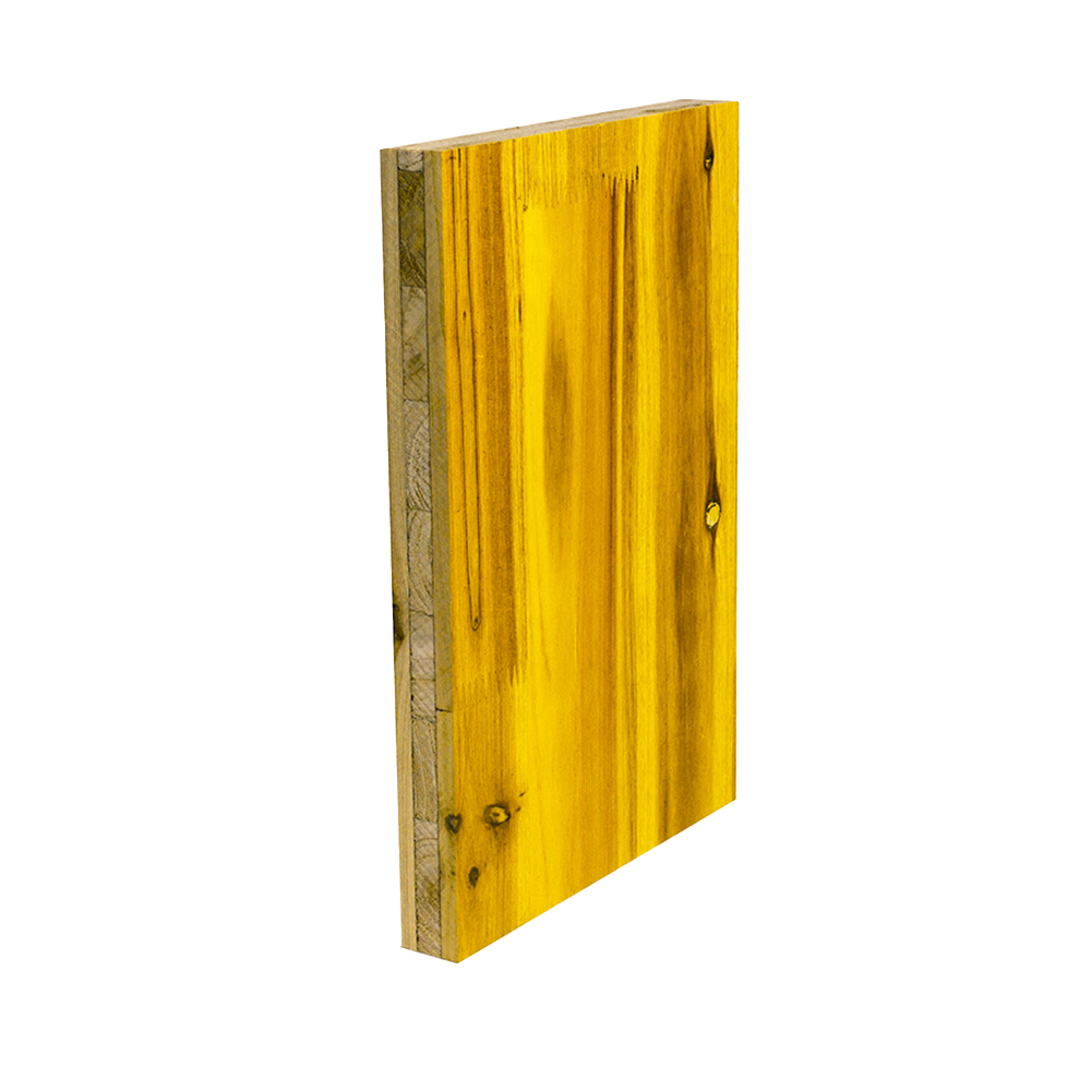 3vrstvý žlutý panel okenice