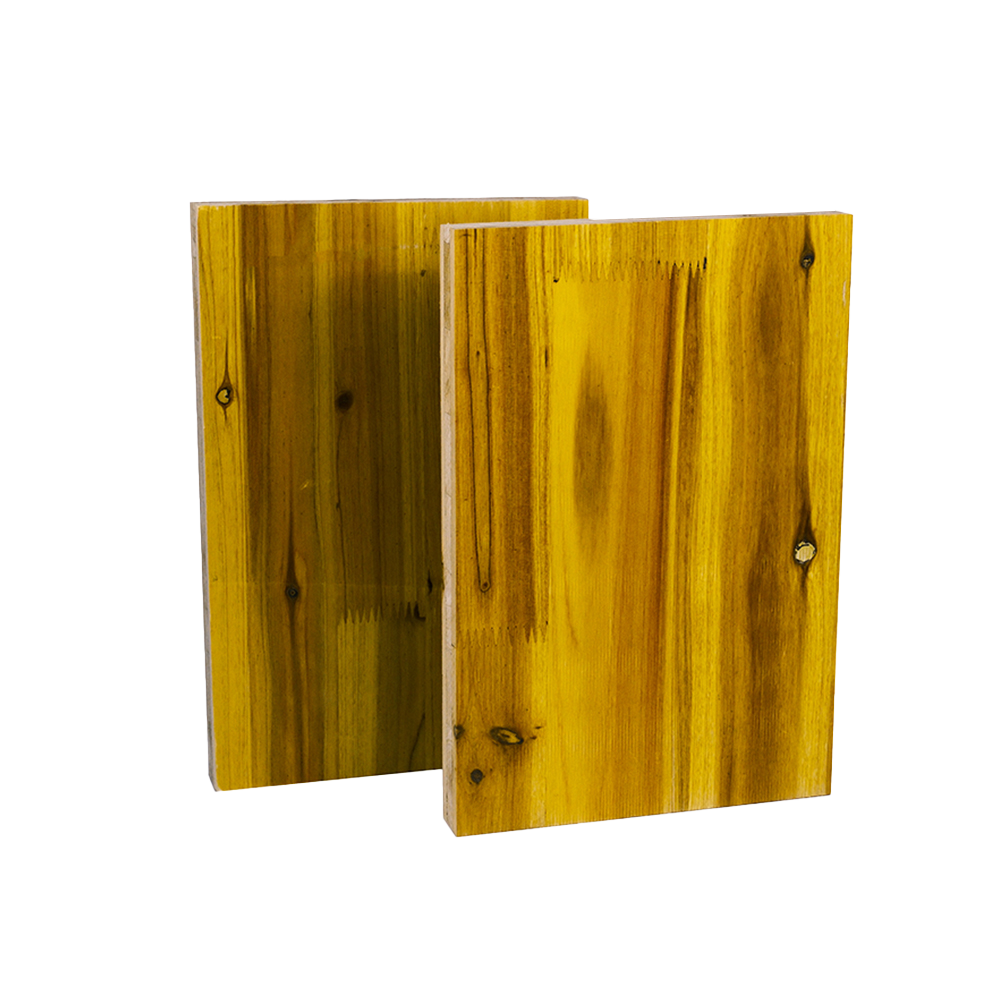 3vrstvý žlutý panel okenice